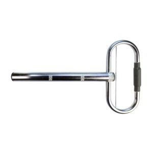 Benelec UHF Base 2.5dBd Folded Dipole Antenna 360-520MHz, 1/4 & 1/2 Wavelength Short Boom with Stainless Steel Bracket - Image 1