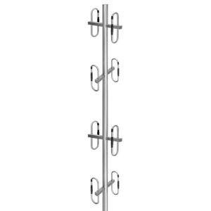 Benelec UHF 6dBd Base Omni-Dipole Array Antenna 400-520MHz - Image 1
